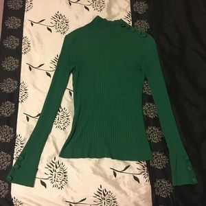 Green Turtleneck